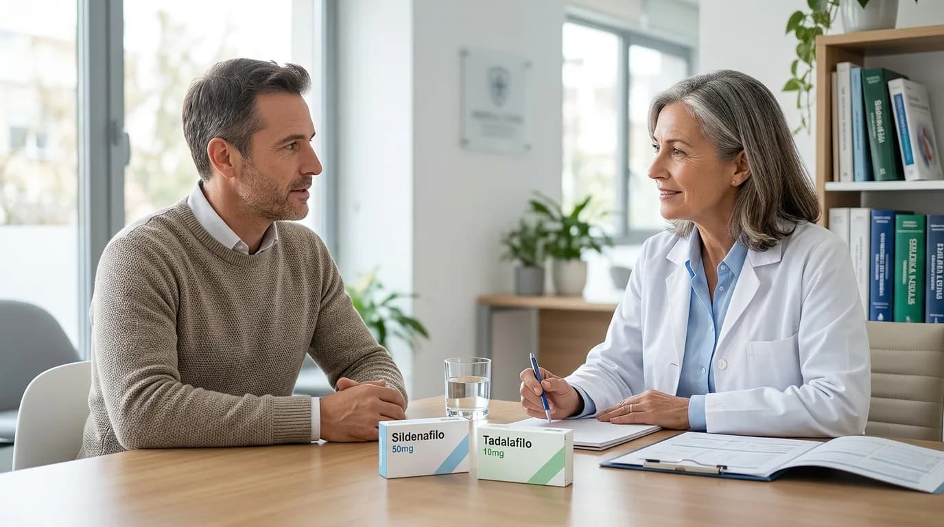 Viagra vs Cialis: diferencias entre sildenafilo y tadalafilo